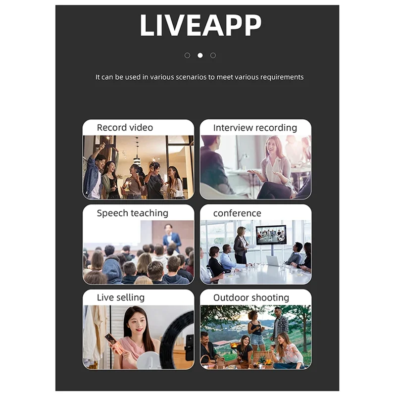 REPLA-S52 2.4G Draadloze Lavalier Radio Opnamemicrofoon AI Ruisonderdrukking Voor Iphone15 Tablet Laptop Live Streams Outdoor