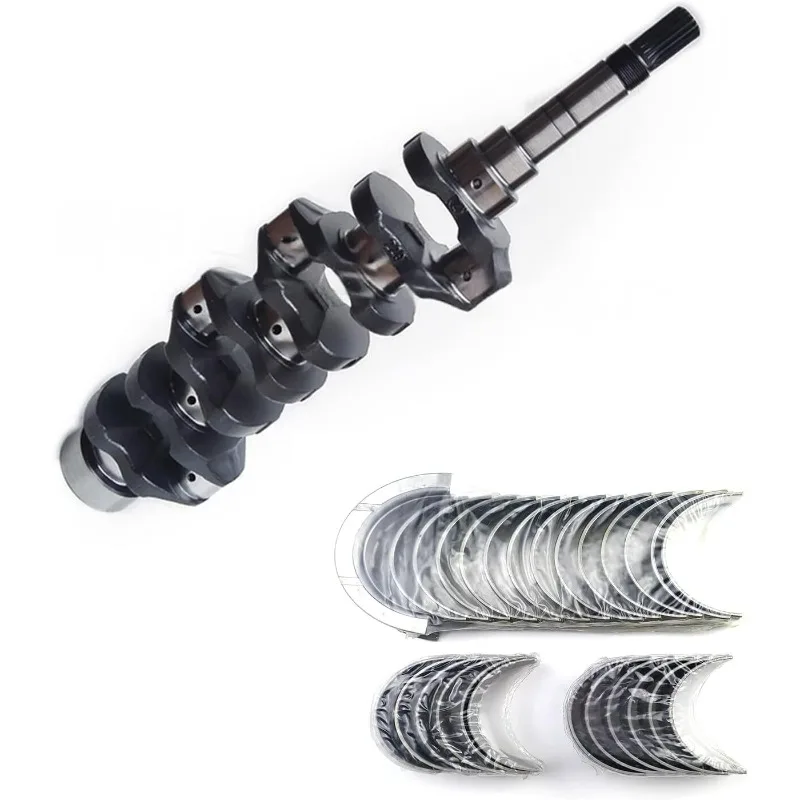 

New Complete Crankshaft With Bearing Set 1J881-23014 For Kubota V2403 Engine