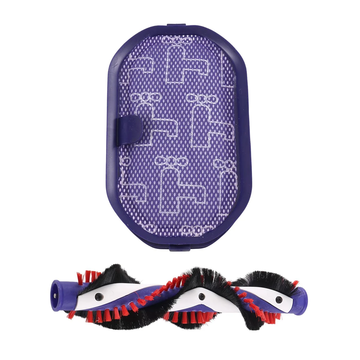 Комплект фильтров для роликовой щетки для DC35, DC44, DC45 920929 -01 917066 -02 Аксессуары для подметального робота-пылесоса