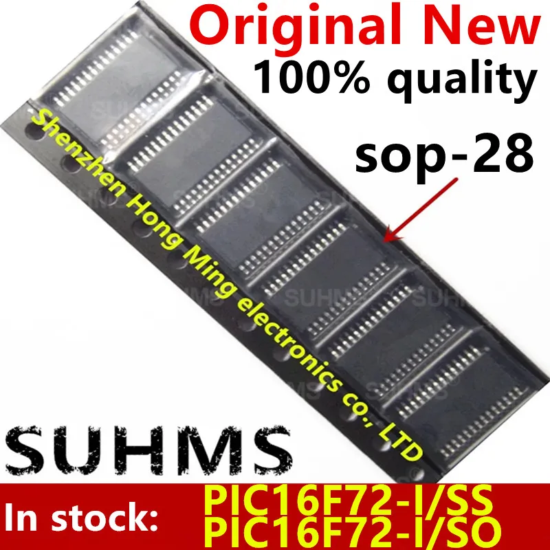 (5 piezas) 100% Nuevo Chipset PIC16F72-I/SO PIC16F72-I/SS PIC16F72I/SO PIC16F72I/SS PIC16F72 I/SO I/SS sop-28