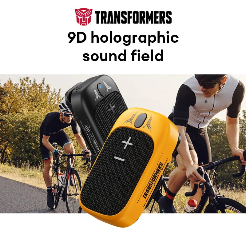 TRANSFORMERS TF-Y07 Bluetooth Spearker Portable Outdoor Cycling Wireless Soundbox Sport Waterproof Long Endurance Subwoofer New