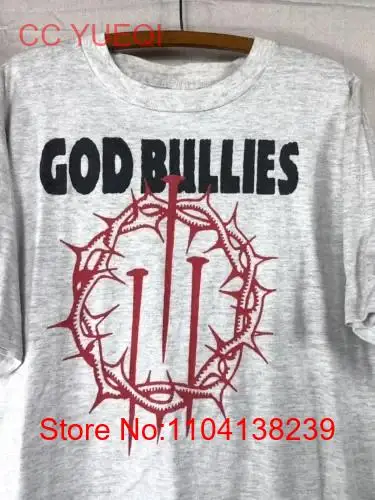 Vtg 1990 God Bullies Plastic Eye Miracle T Shirt Amphetamine Rep Rec Sz XL Rare long or short sleeves