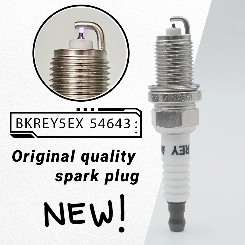 4/20pcs BKR5EIX-11 5464 Iridium Spark Plug For Toyota Hyundai Kia Mazda Honda Suzuki Lexus Subaru BKR5EIX11 For BKREY5EX 54643