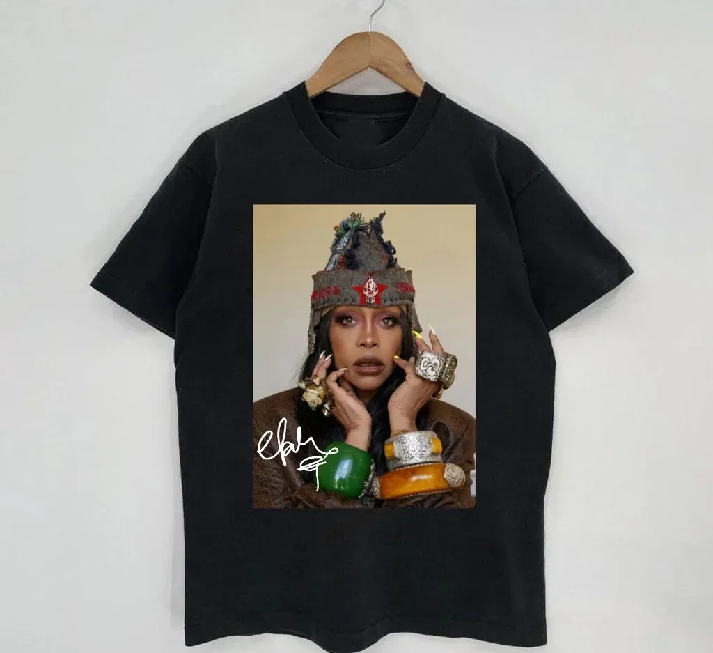 poster Erykah Badu signature T-shirt black Short sleeve All sizes S-5Xl 1F920