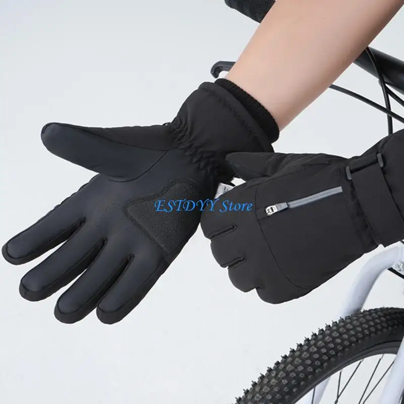 

G6DE зимние лыжные перчатки ветрозащитные перчатки для сноуборда сенсорный экран зимние теплые перчатки для женщин мужчин на