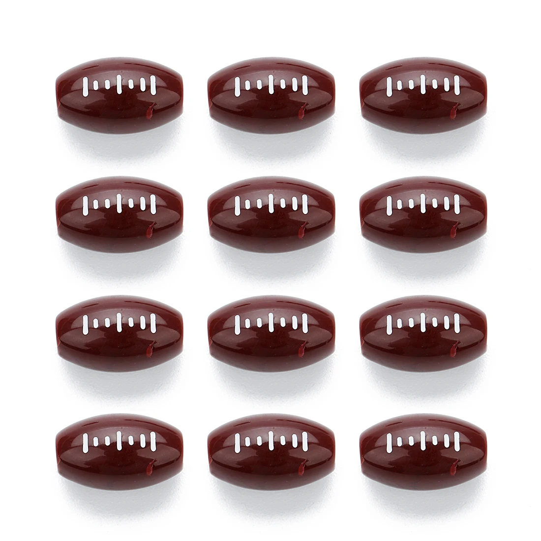 50pcs/lot Sports Ball Acrylic Beads Big Hole Loose Beads Basketball Tennis Baseball Rugby Beads For DIY Jewelry Making Bracelet