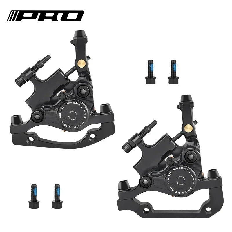 

For IIIPRO XC04 double piston bicycle disc brake caliper IS/PM hydraulic mountain line traction disc brake