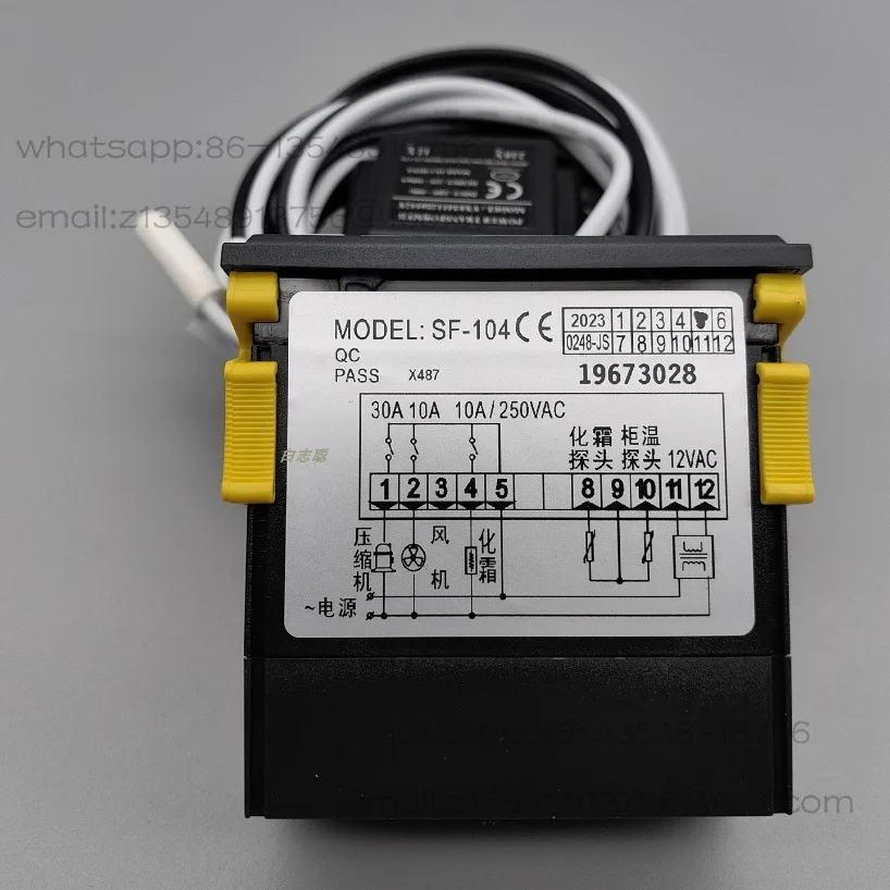 SF-104 Thermostat SF-104B/S/A Freezer Refrigerator Digital Universal Intelligent Instrument