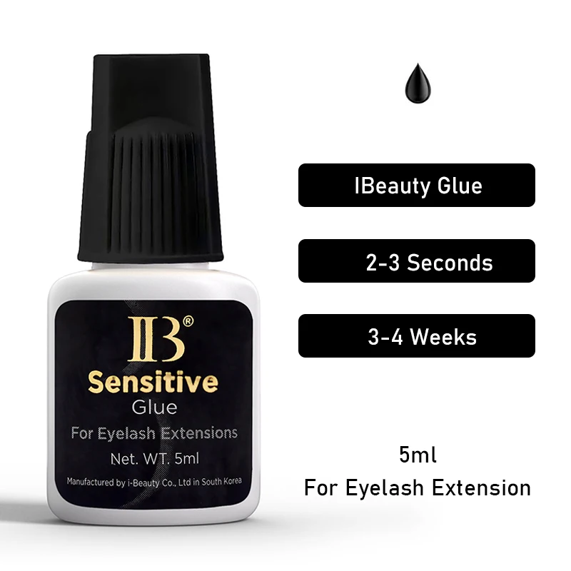 1 fles IB Gevoelige Valse Wimperverlenging Lijm Korea 2 s Snel Droog Langdurige Make-up Gereedschap Lijm Levert Schoonheid