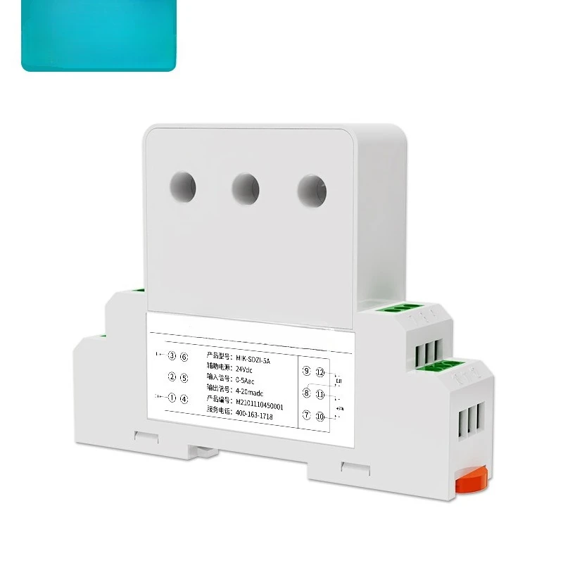 Current Transmitter Isolator 4-20mA Current Transmitter Module Three-Phase AC Voltage Sensor