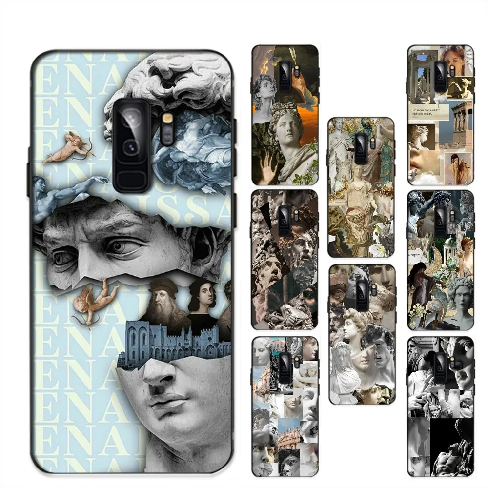 

Art Aesthetics David Statue Famous Paintings Phone Case For Huawei Honor 10 lite 9 20 7A 9X 30 50 60 70 pro plus Soft Silicone