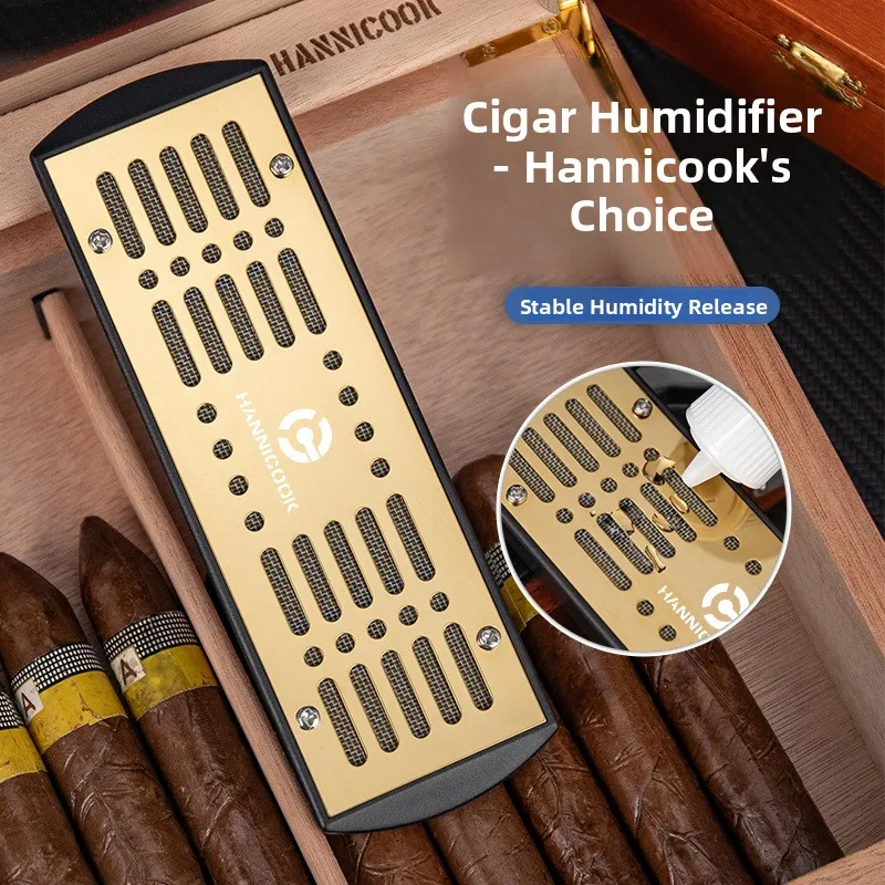

Rectangular Cigar Humidifier Moisturizer Cigar Box Moisture Strip Cigarette Moisture Box Humidifier No Brand Zipper Soldier G...