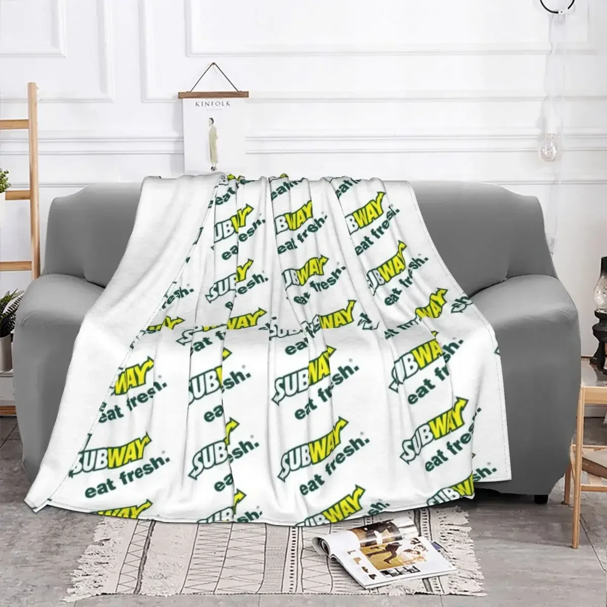 3d Print Baby Blanket Subway Wrapper Super Soft Warm Babes Carpet Decorative Sofa Blankets Decorative Bed Qulit Plush Anime