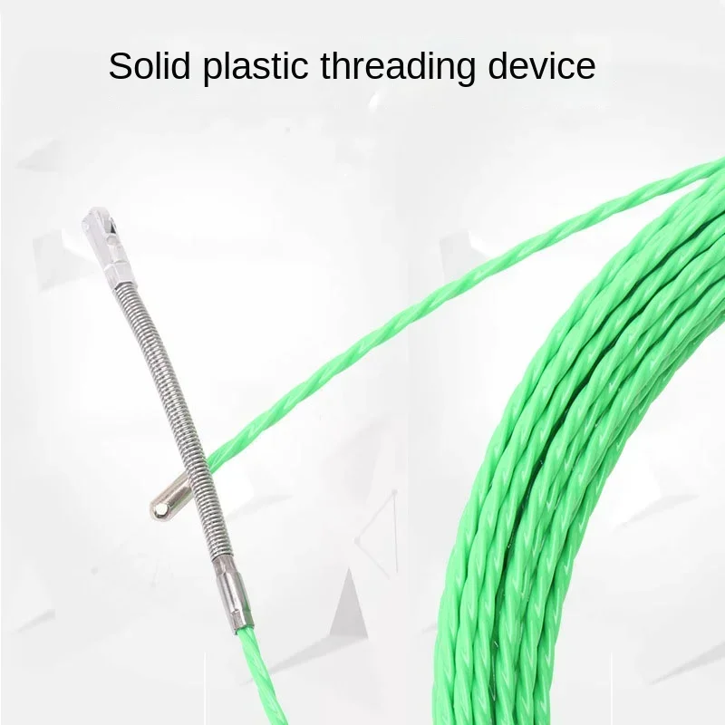 3 Stranded Wires POM Fiber Optic Cable Puller 5/10/15/20/25/30m Fish Tape Cable Wire Puller Lead Device Construction Hand Tools