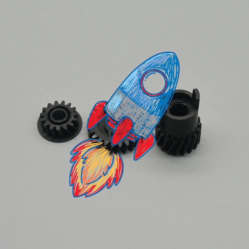 

5SETS 007K98680 007K98681 007K98682 Fuser Drive Gear for XEROX V80 V180 V2100 V3100 / Versant 80 180 2100 3100