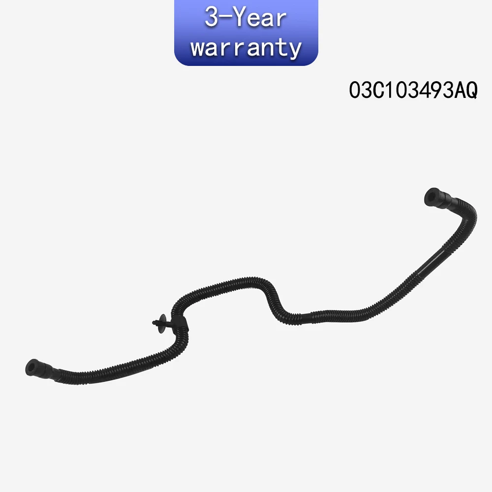 Crankcase breather hose For V​W Golf Passat Tiguan A​udi A​1 A​3 S3 S​koda Octavia Yeti Seat Altea Leon Toledo 03C103493AQ