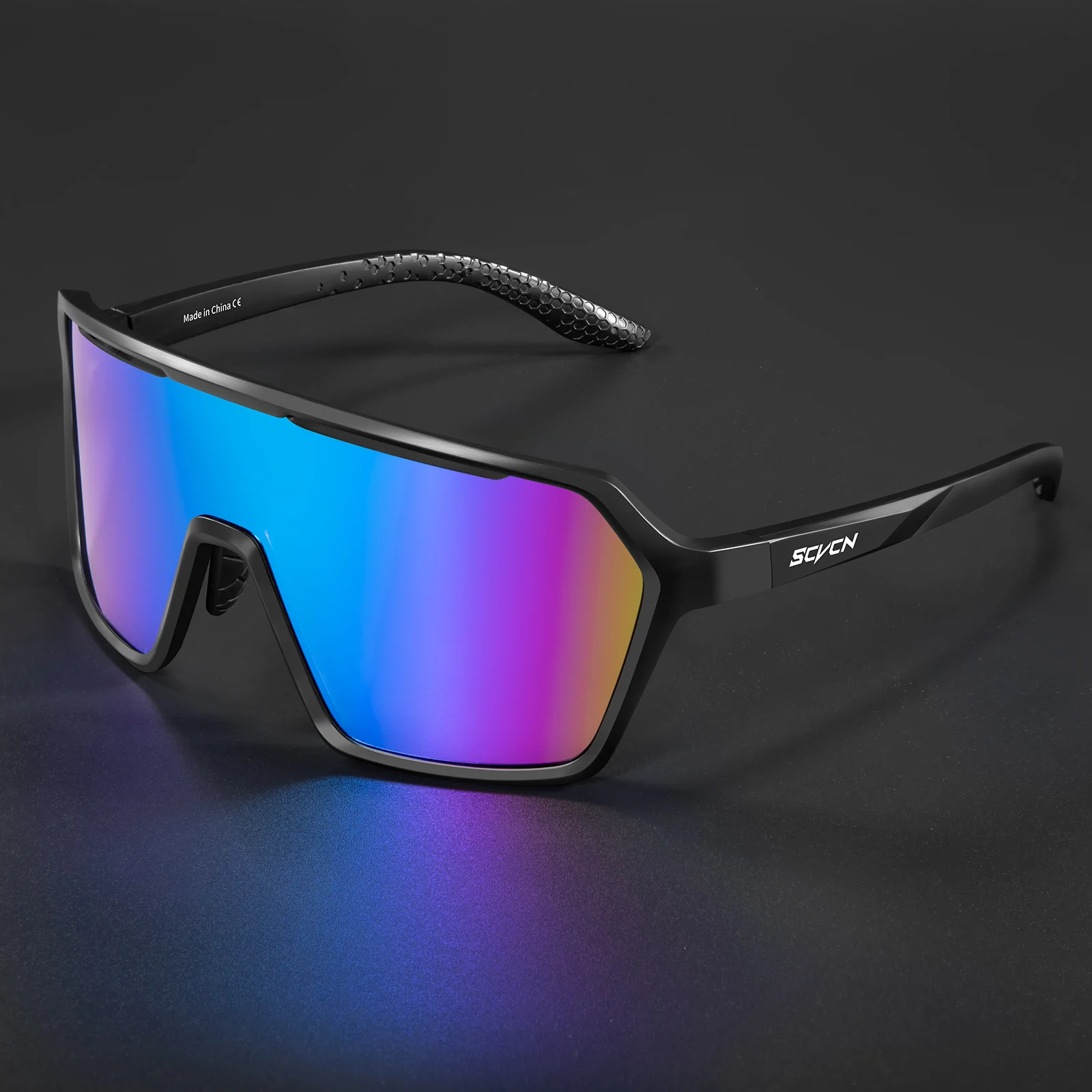 SCVCN Neue Photochrome Sonnenbrille MTB Radfahren Gläser Outdoor Sport Laufen Fahren Brille UV400 Schutz Fahrrad Brillen
