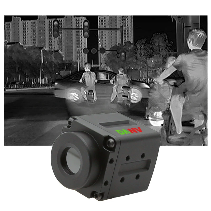 High Resolution 256*192 / 384*288 / 640*512 Night Vision Thermal Camera with Gps Control Box