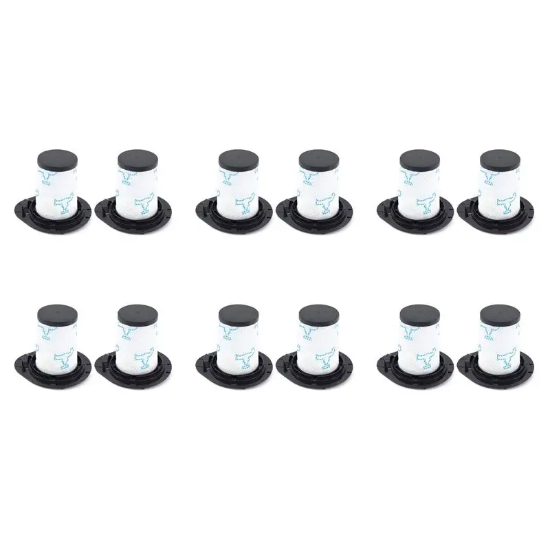 

Hot Sale-12 Pcs Filters For Rowenta Air Force 460 All In One Rh92xx And Air Force Flex 560 Rh94xx Vacuum Cleaner,Parts ZR009002