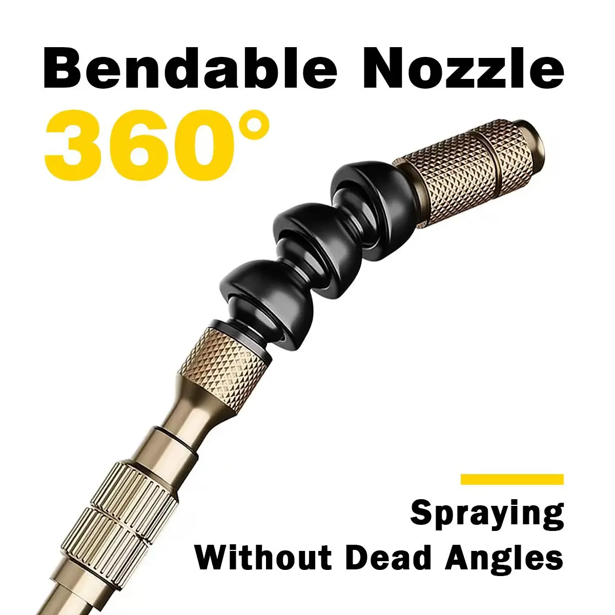 

Portable Spray Wand Lightweight Planting Agricultural Spray Lance Garden Sprayer Tool 360° Extension Pole Sprayer Extension Rod