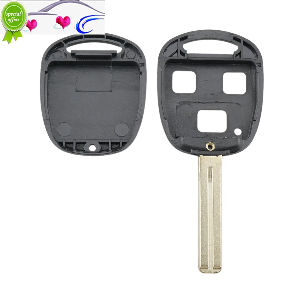 

New 3 Buttons Remote Fob Case Replacement Car Key Shell Fob For Lexus RX300 ES300 Lexus Car Key Shell 40mm high quality key case