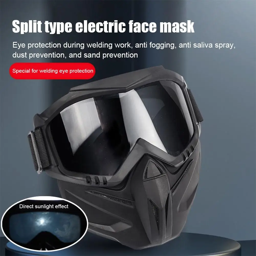 Head-mounted Welding Protective Mask Professional Goggles Light Filter Anti-glare Eye Protection Welding Helmet Tool