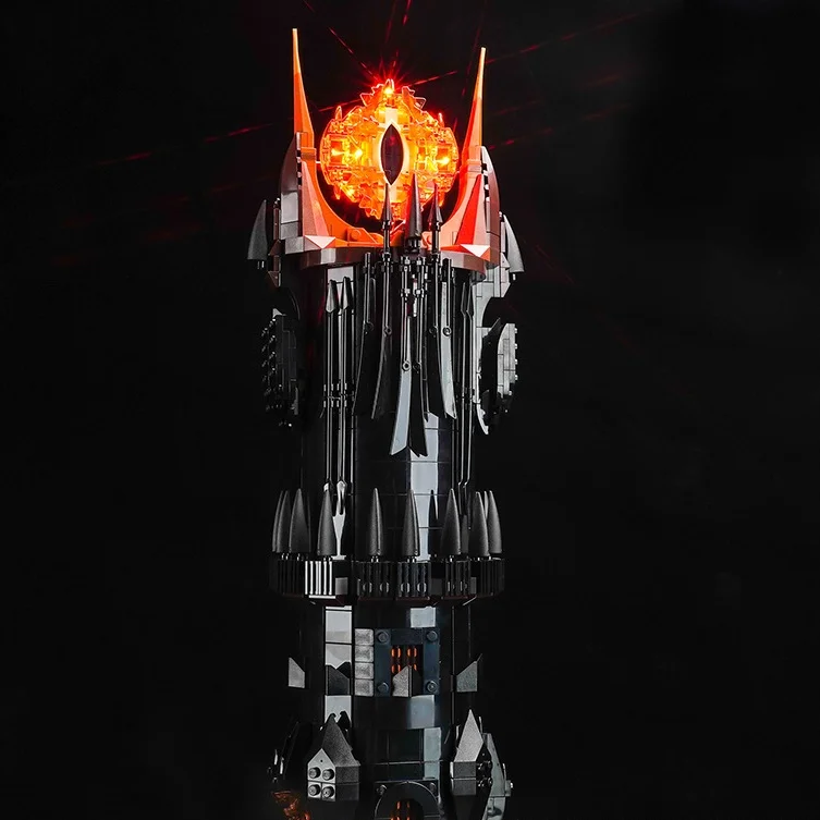 

Led Light Kit for LEGO The Lord of the Rings Barad dur 10333 Sauron Dark Tower Castle Building Blocks