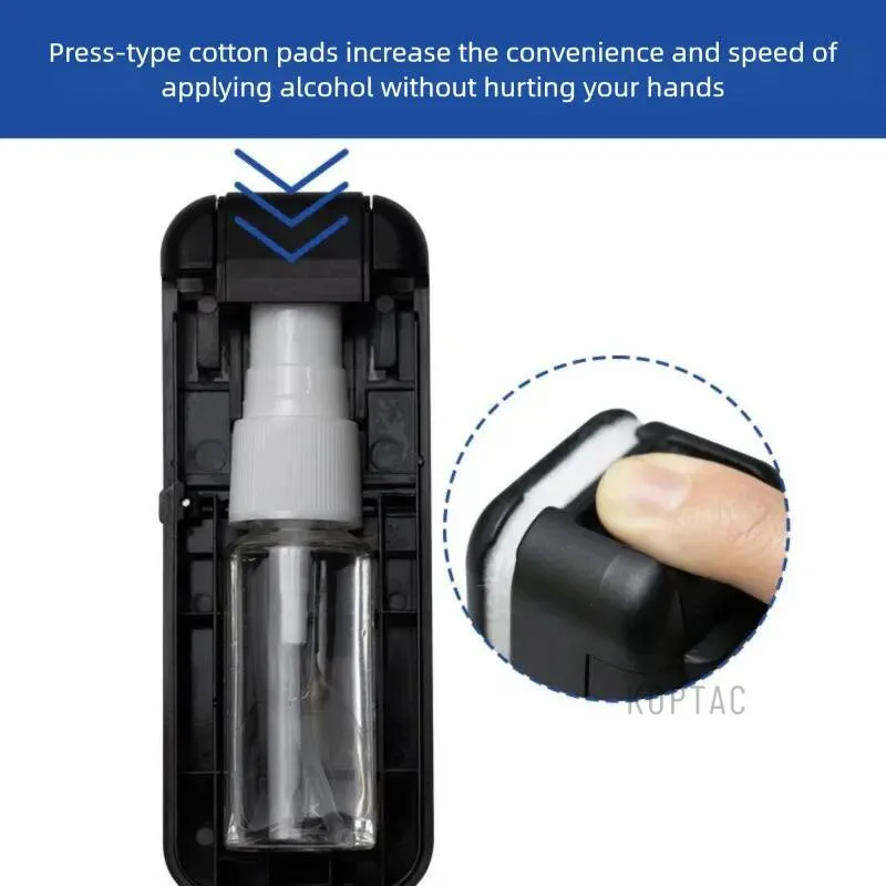 2026 New TEKCN FC-01 Optic Cleaner Universal Clamp Wiping Tool For Optical Fiber Connector Cleaning Optical Fiber Wipes