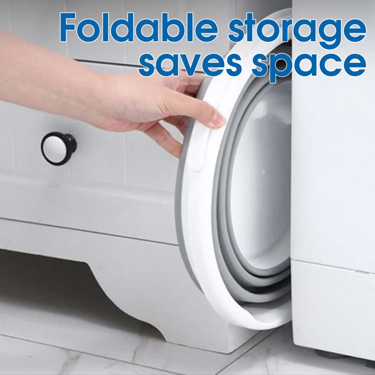 دلو محمول قابل للطي، دلو سيارة من بلاستيك السيليكون، دلو صيد خارجي للأطفال، دلو متعدد الوظائف للسفر إلى المنزل #6