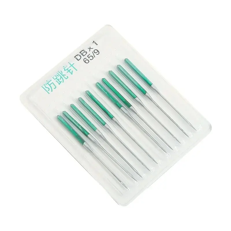 Sewing Machine Anti-jump Needle DBX1 Elastic Stretch Cloth Sewing Needles Industrial Sewing Accessories 10Pcs/Pack