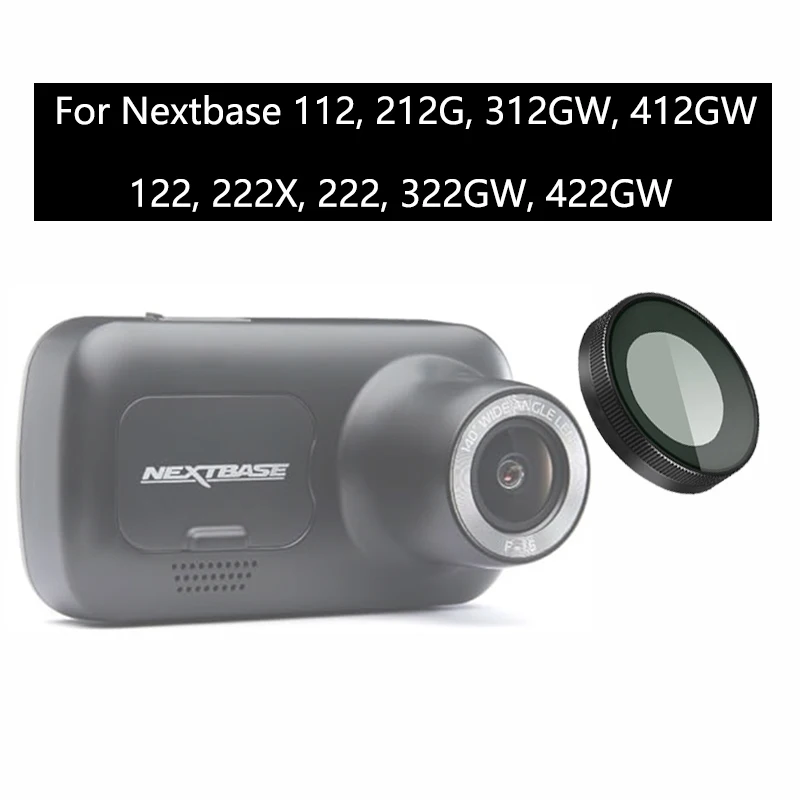 Поляризационный фильтр Nextbase Dash Cam без отражения — для Nextbase 112, 212G, 312GW, 412GW, 122, 222X, 222, 322GW, 422GW