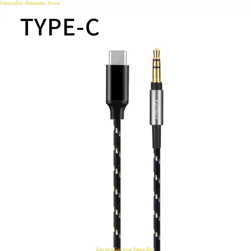 Headphone Extension Wire TypeC Adapter Wire for MDR1A 1000XM3 XM4 1AM2 Headphones Upgrade Headset Line