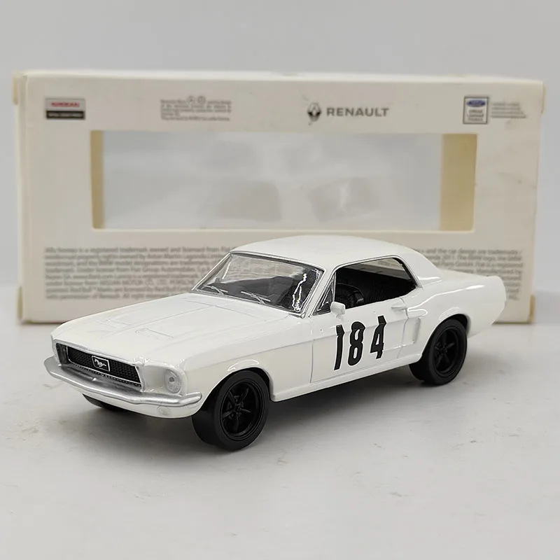 Diecast NOREV 1:43 Scale Ford Mustang 184 White Alloy Car Model