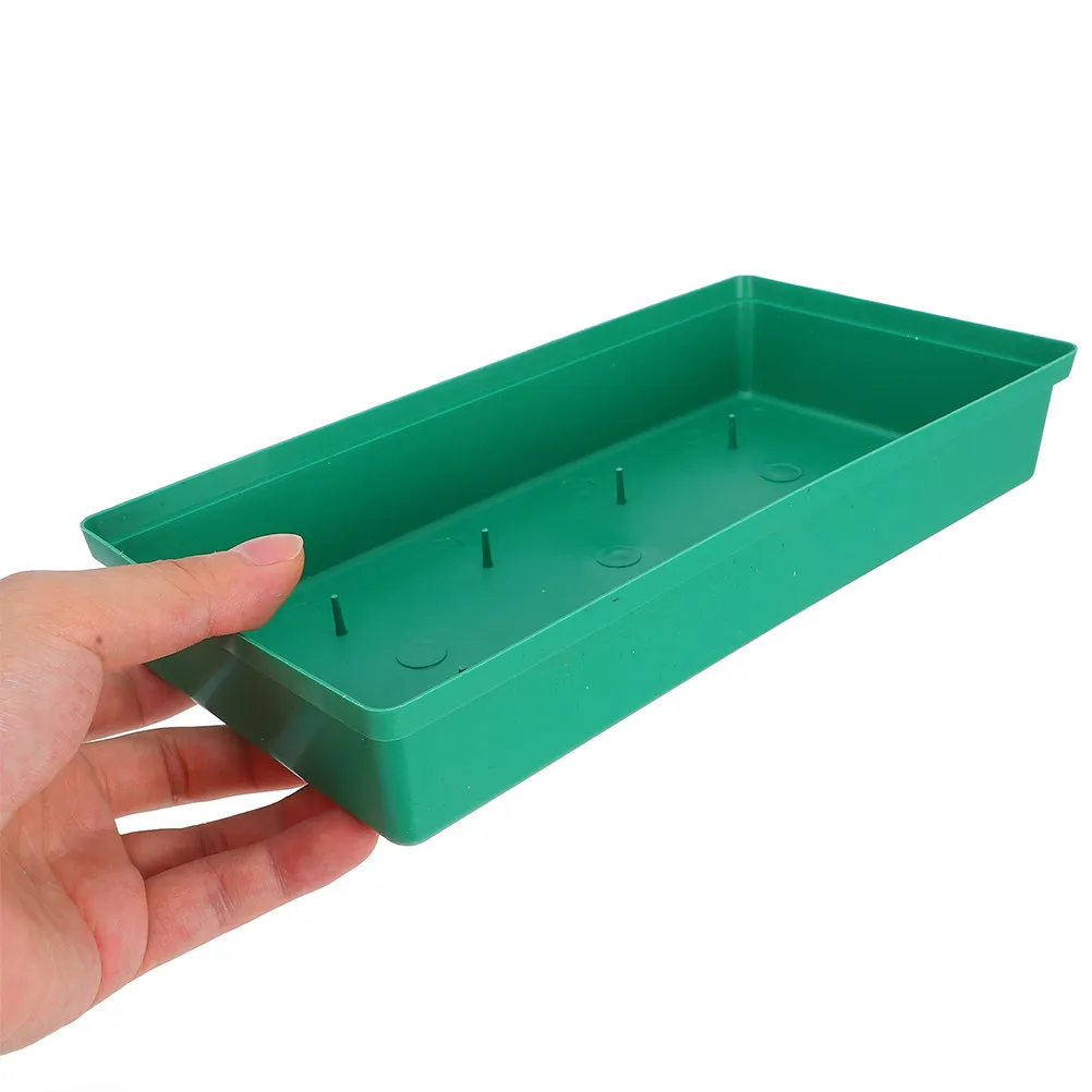 8Pcs Floral Mud Tray Rectangle Flower Foam Holder for Wedding Party DIY Floral Arrangement Supplies Fresh Artificial Display