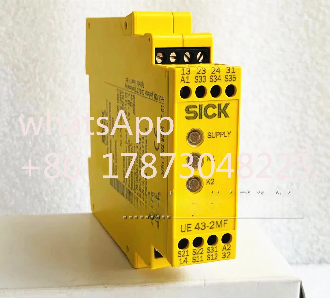 UE43-2MF2D2 Original German SICK Safety Relay Order Number 6024893 Spot