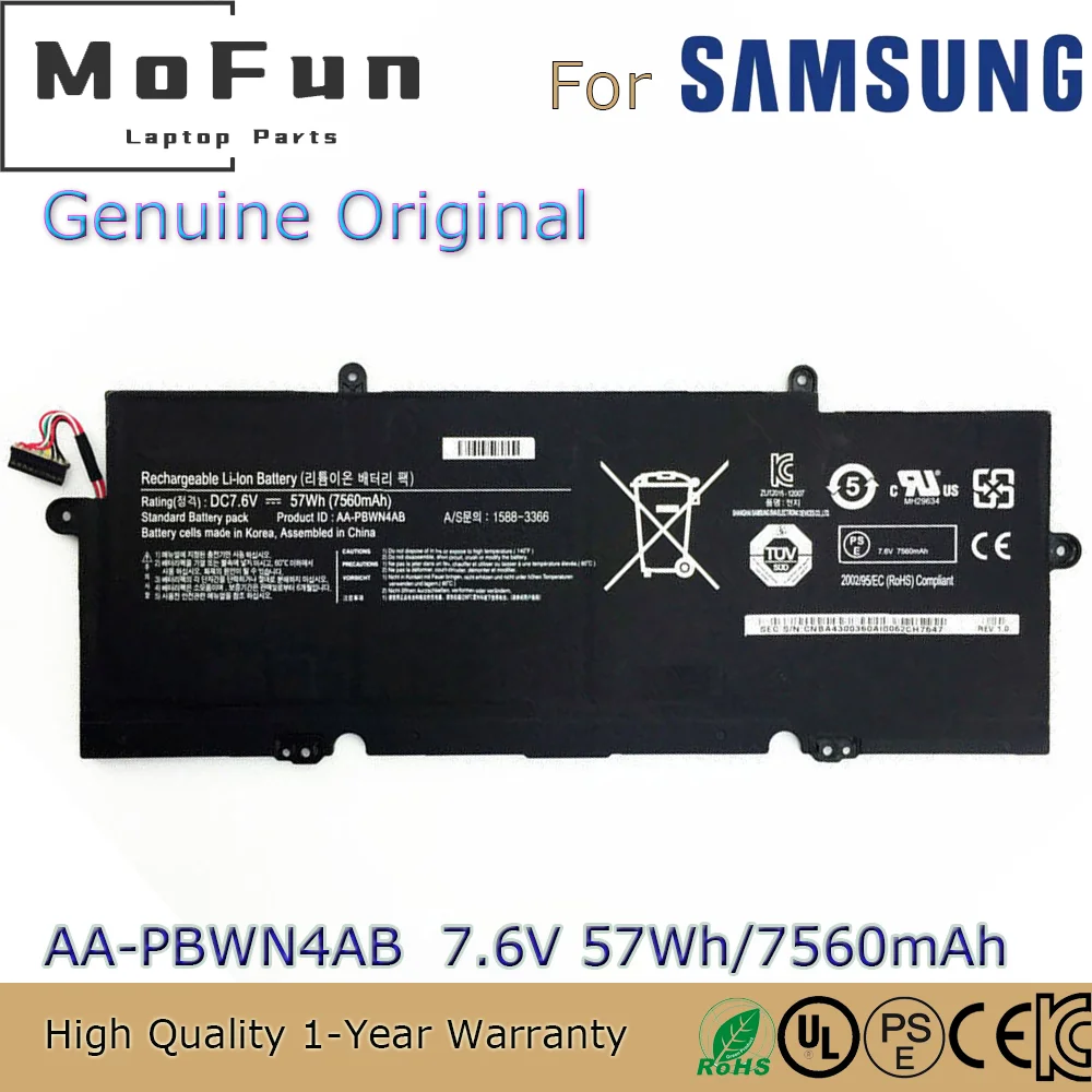 

Абсолютно новый оригинальный аккумулятор для ноутбука Samsung P530U4 NP530U4E NP540U4E NP740U3E