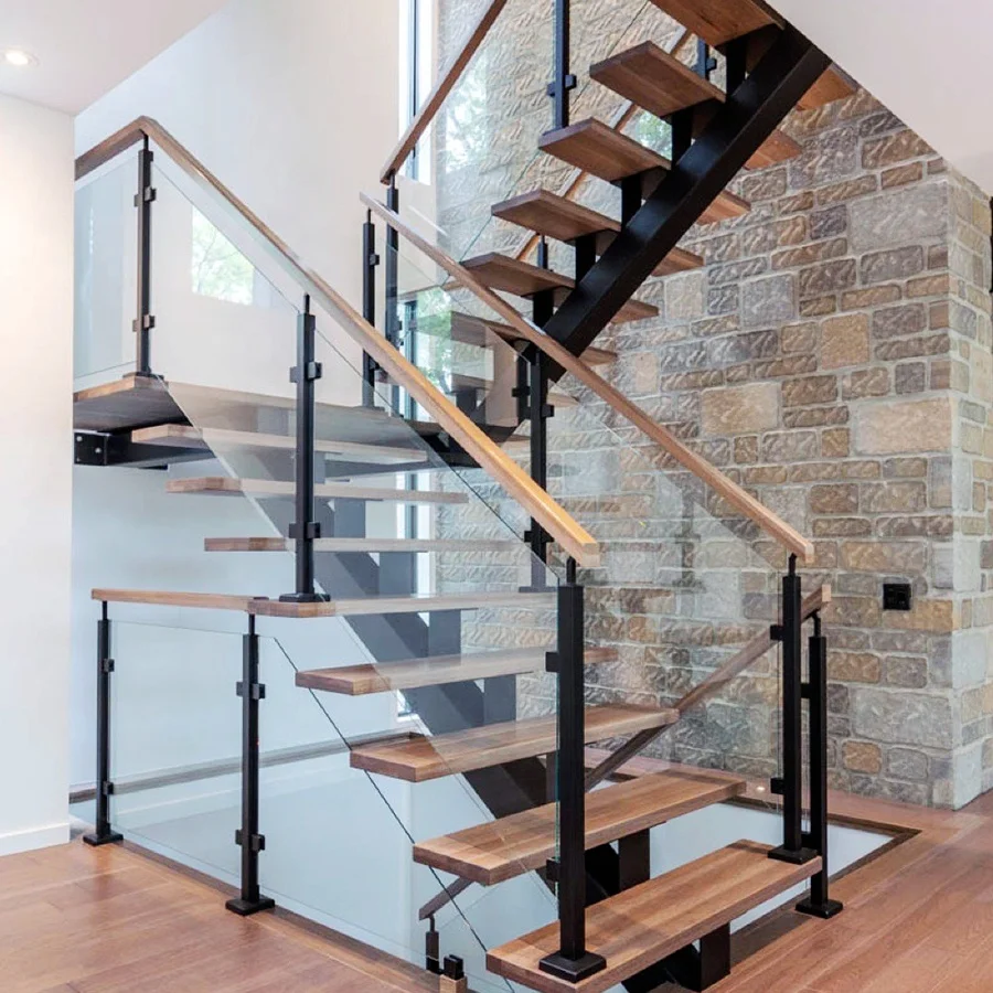 السقيفة القصر داخلي الدرج فقي الناهض الألياف الزجاجية درابزين حافة جزء علوي المفتاح درج سترينجر العائمة درج