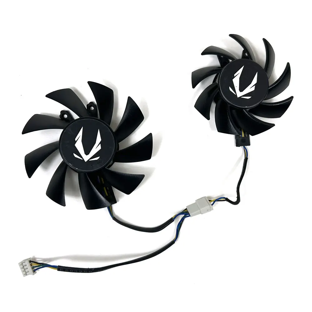 new 2pcs Cooling Fan 65mm GA72S2U 75MM GA82S2H 4PIN For ZOTAC  GAMING GeForce GTX 1660 SUPER 1660Ti Twin GTX1650 video card Fan