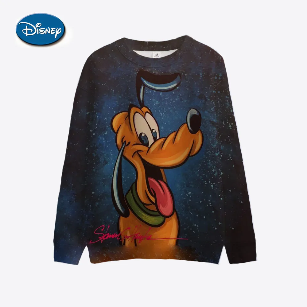 เสื้อกีฬาผู้หญิงมีฮู้ดย้อนยุค Disney's Gofei พิมพ์ลายเสื้อกีฬาการ์ตูนของขวัญผู้หญิงย้อนยุคการ์ตูนเสื้อกีฬา