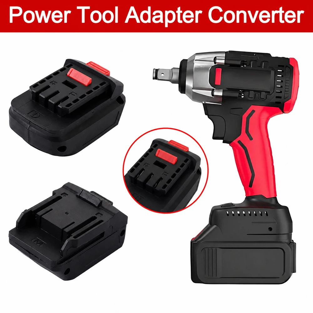 

New 2 in 1 Lithium Battery Converter 18V Plastic Converter Base Battery Adapter Power Tool Adapter For Dayi Battery A3