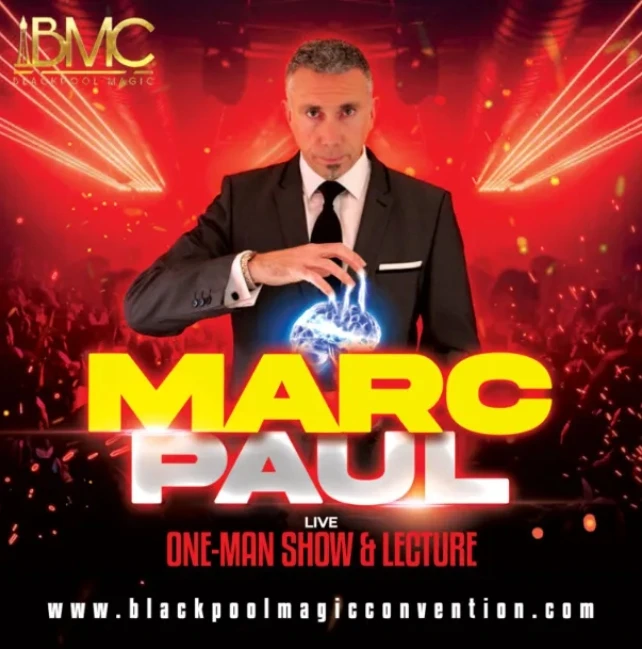 

Marc Paul – Billets lecture Blackpool 2025 - Magic tricks (Instant Download)