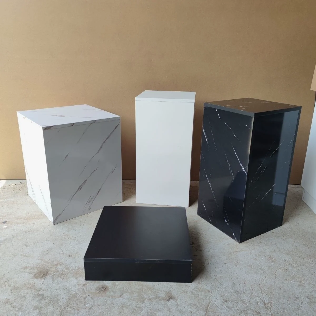Platform Display Stand Heightening Platform Window Display Mannequin Base Square Display Stand Wooden