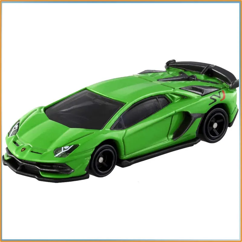 Genuine Tomica Lamborghini Aventador Svj Alloy Diecast Model Sports Car Scale 1/68 Number 70 Car Model Toy Gift