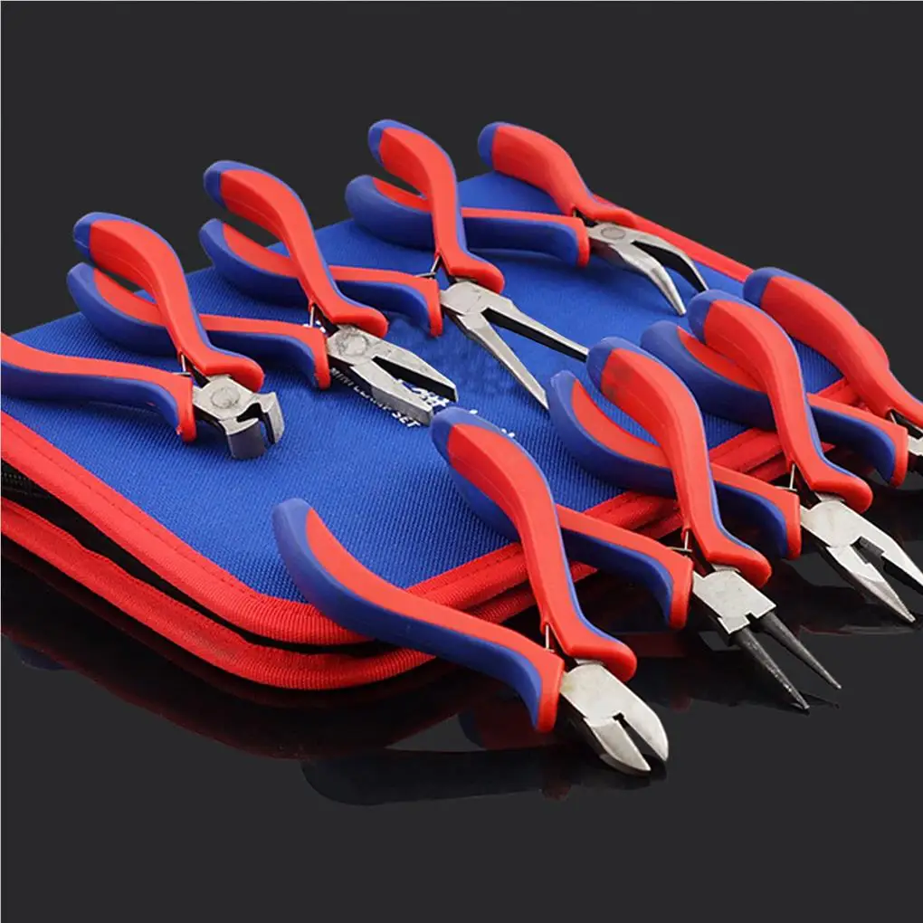 Plier Set Nose Pincher Handily Grippd Jewelry Accessories Repair Supplies