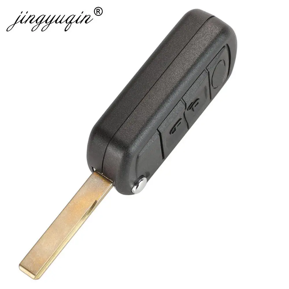 jingyuqin EWS ID44 / ID46 315/433.92Mhz Flip Car key for LAND ROVER Range Rover Vogue 2006-2009 HU92 3BTNFolding Remote Control