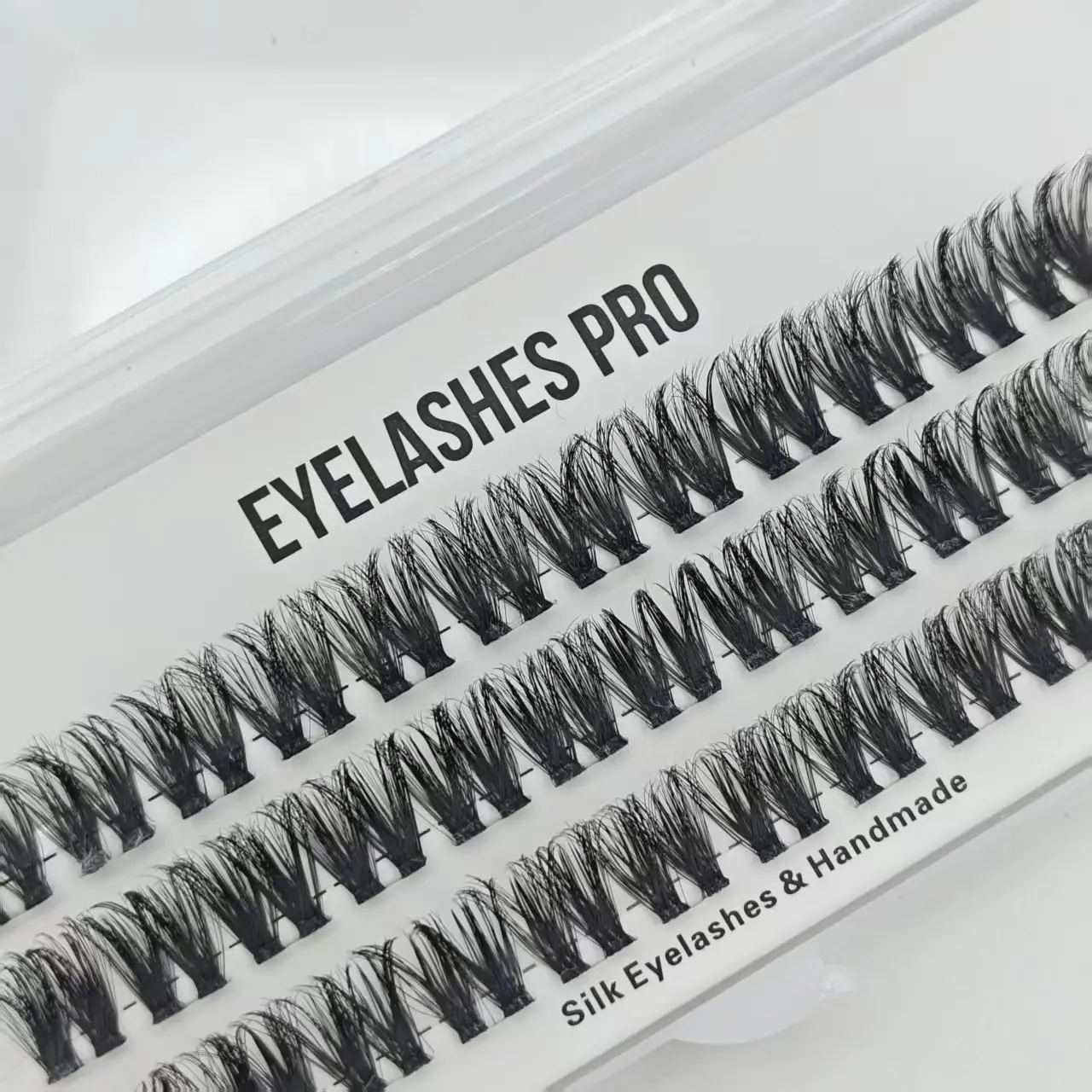 BBA-011 DIY Hand Made Eyelash Extension Segmented Flase Lashes cluster Lash Bundles Soft Ribbon Strip Eyelashes Makeup Lashes
