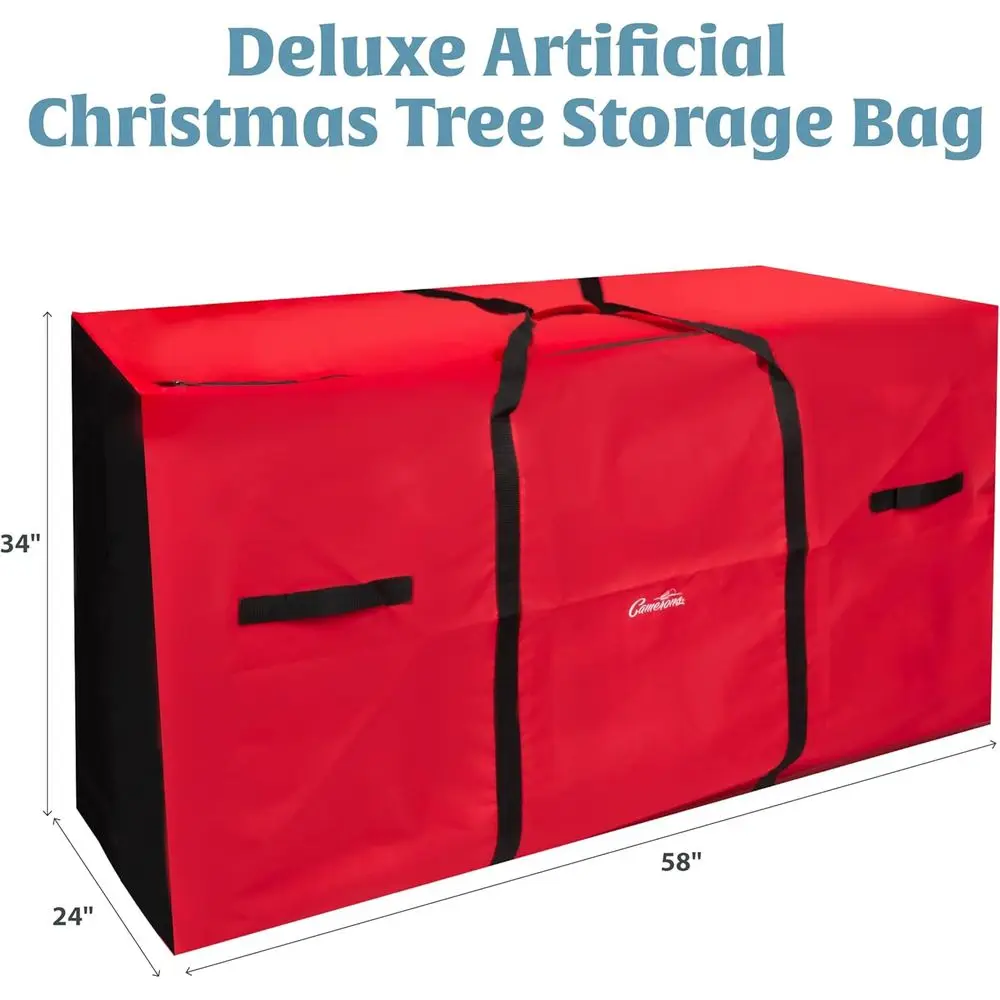 Rollende kerstboomtas met wielen, biedt plaats aan 9ft kunstbomen, robuuste opslag, 58x24x34