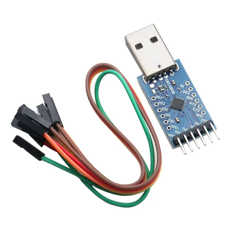 USB 2.0 To TTL UART 6PIN Module Serial Converter CP2104 STC PRGMR Replace CP2102 with Dupont Cables