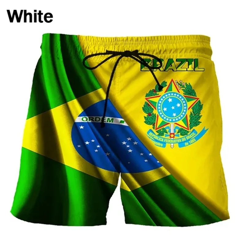 New Brazil Flag 3d Summer Shorts Men Women Casual Fashion Personality Sport Beach Shorts Trunk Sportwear Short Pants Male Brief