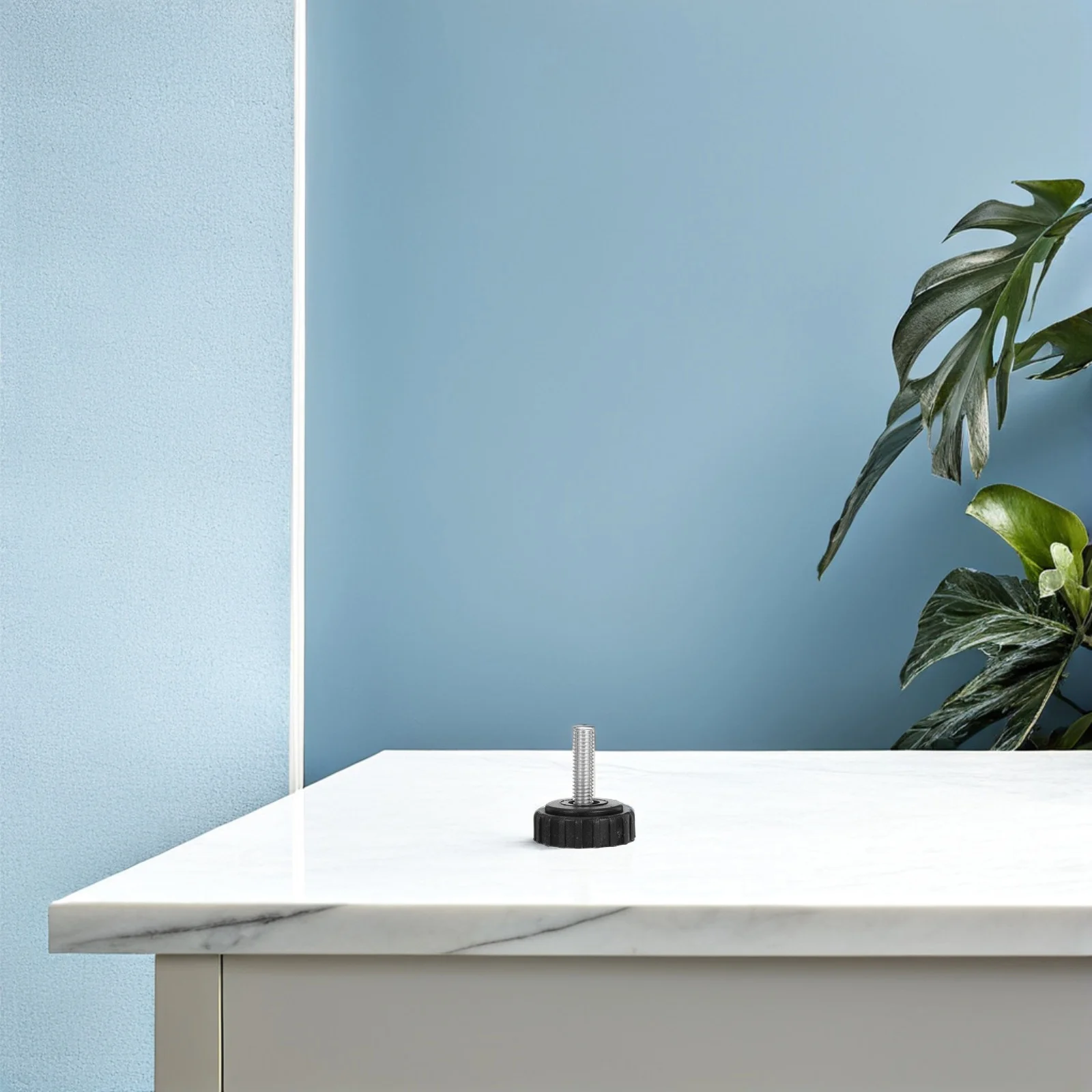 12 قطعة من وسادات القدم للأثاث القابلة للتعديل ومضادة للانزلاق ومطاط لكرسي الطاولة وأريكة السرير وخزانة الأرضية #6